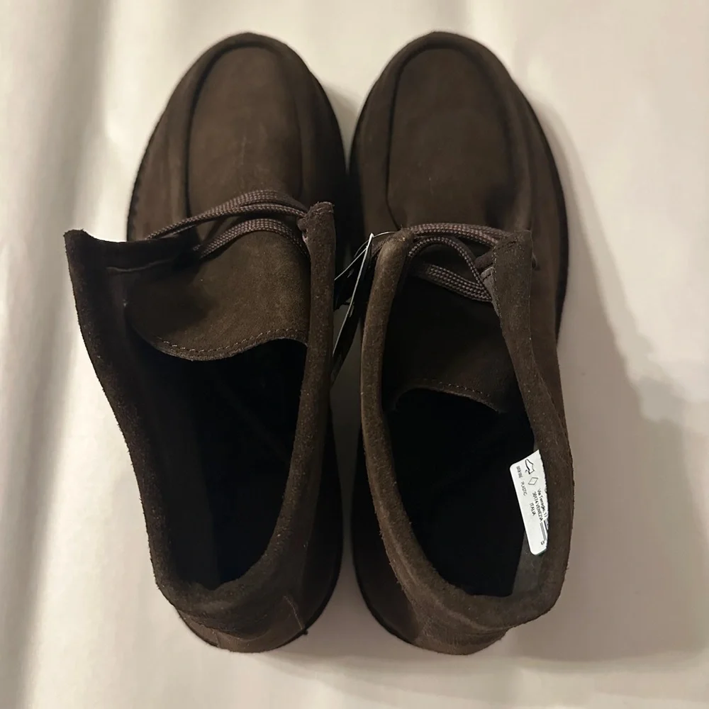 Piombo Men's Brown Suede Chukka Boots - NIB - Size 43 (US 9.5)